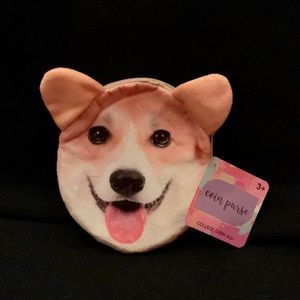 Shiba Inu dog coin purse wallet NWT